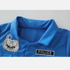 Kids Police Officer Costume – Role Play Uniform Outfit