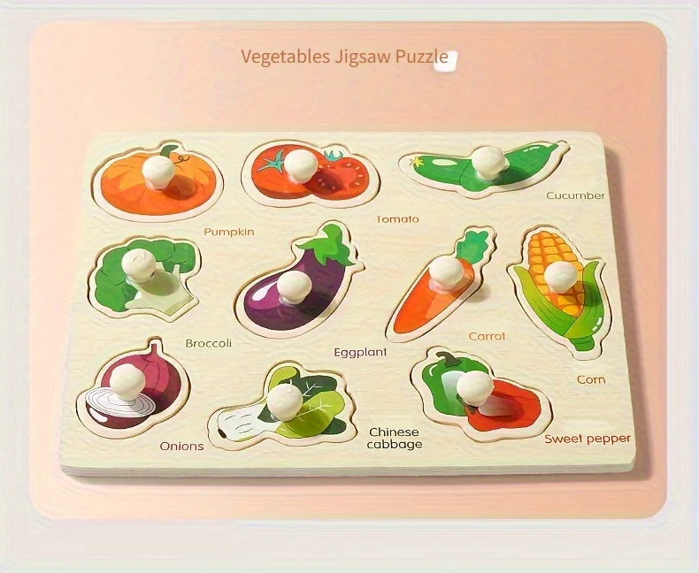 Montessori Geometry Shape Matching Puzzle Board