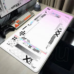 Cartoon Mouse Pad Pink CSGO Print Stream Gamer Mousepad 400x900mm Antislip Keyboard Mouse Mats Rubber Deskmat Gaming Accessories