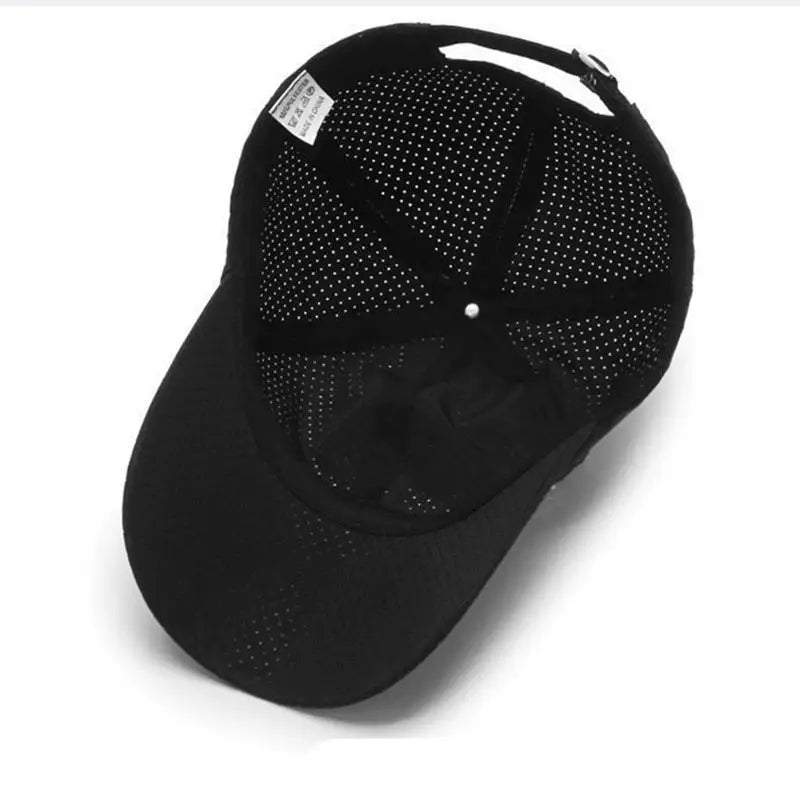 Unisex Ventilated Mesh Baseball Cap for Summer Outdoor Comfort