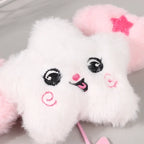 Star Plush Pendant Keychain Bag Charm Cute Doll Hanging Accessory