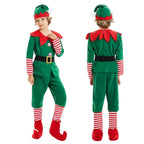 Kids Christmas Elf Costume Set – Santa Claus Festive Outfit