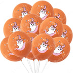 Halloween Balloons 12 Inch Black Orange White Pink Latex Balloon for Halloween Holiday Events Party Favors Supplies Decoration