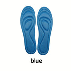1/2 Pairs Memory Foam Disposable Insoles for Shoes Antibacterial Deodorization Sweat Absorption Insert Sport Shoes Pads