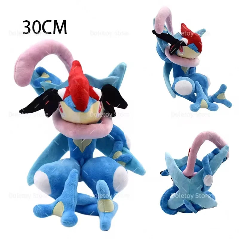 Pokemon Plush Greninja, Spheal, Oshawott & Gyarados Stuffed Toy