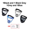 Transparent Kitchen Face Shield Anti-Fog Protective Visor for Cooking