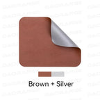 Creative Universal Anti-slip Mouse Pad Leather Gaming Mice Mat New Desk Cushion Fashion Comfortable For Laptop PC MacBook