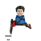 Horror Movie Serie Ash Sally Eerrifier Mini Action Figures Model Building Blocks Thrilling Ghosts Souls Doll Bricks Kit Toy Gift