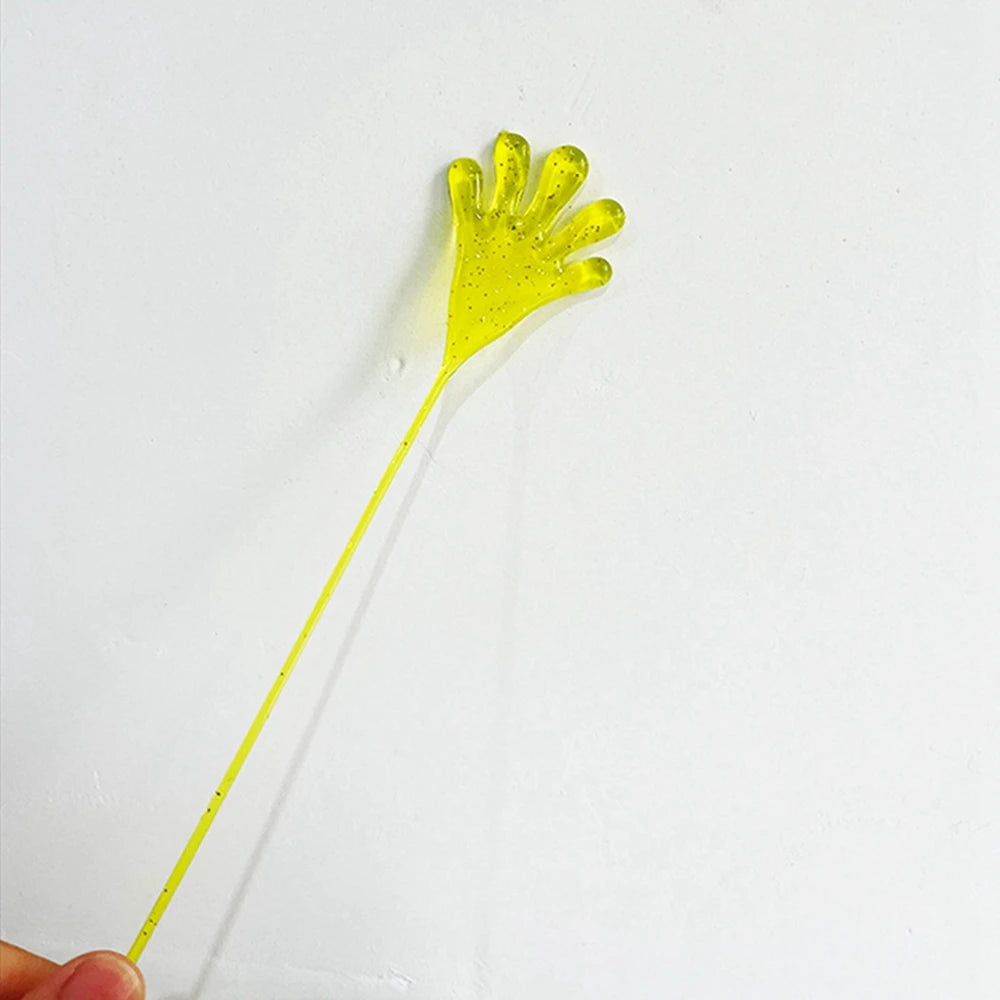 Glitter Sticky Hands Toy Set – Stretchy Sensory Party Favors