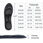1/2/4/16Pairs 5D Massage Memory Foam Insoles For Shoes Sole Breathable Cushion Sport Running Insoles For Feet Orthopedic Insoles