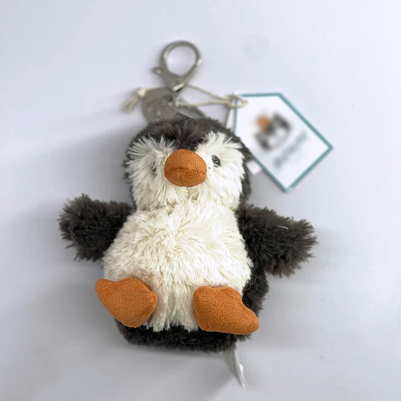 Cute Animal Plush Keychain Soft Bag Charm Collection