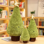Christmas Tree Plush Toy Pillow – Cute Festive Stuffed Cushion