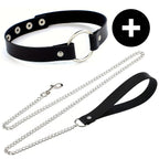 Gothic Punk Pu Leather Choker With O-Ring - Adjustable Collar Necklace For Women, Perfect For Halloween & Everyday Wear