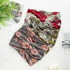 Twisted Extra Wide Turban Workout Headband for Women