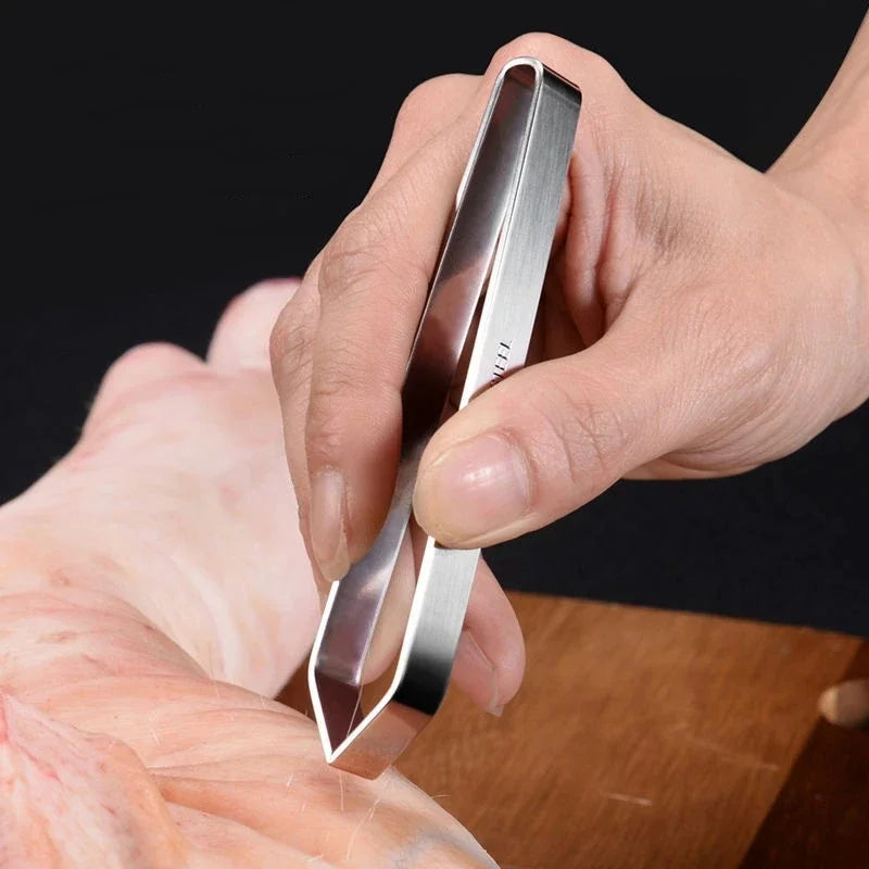 430 Stainless Steel Fish Bone Tweezers – Precision Fish Bone Remover