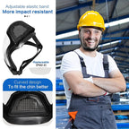 Transparent Kitchen Face Shield Anti-Fog Protective Visor for Cooking