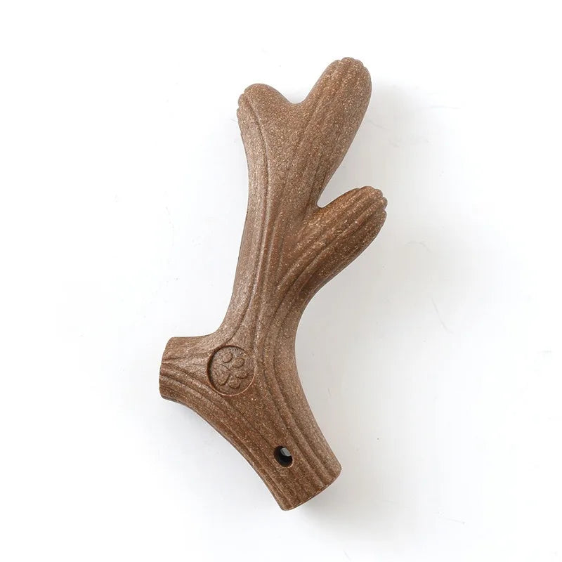 Bamboo Dog Chew Toy Dental Bone Bite Resistant Training Toy