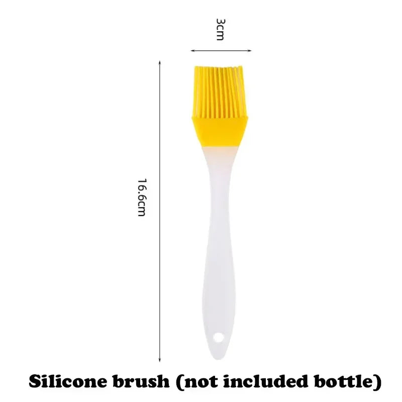 Dual-Use Oil Spray Bottle – Cooking Mister & BBQ Oil Brush