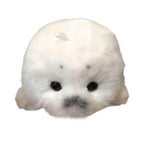 Cute Seal Plush Crochet Keychain Soft Animal Bag Charm