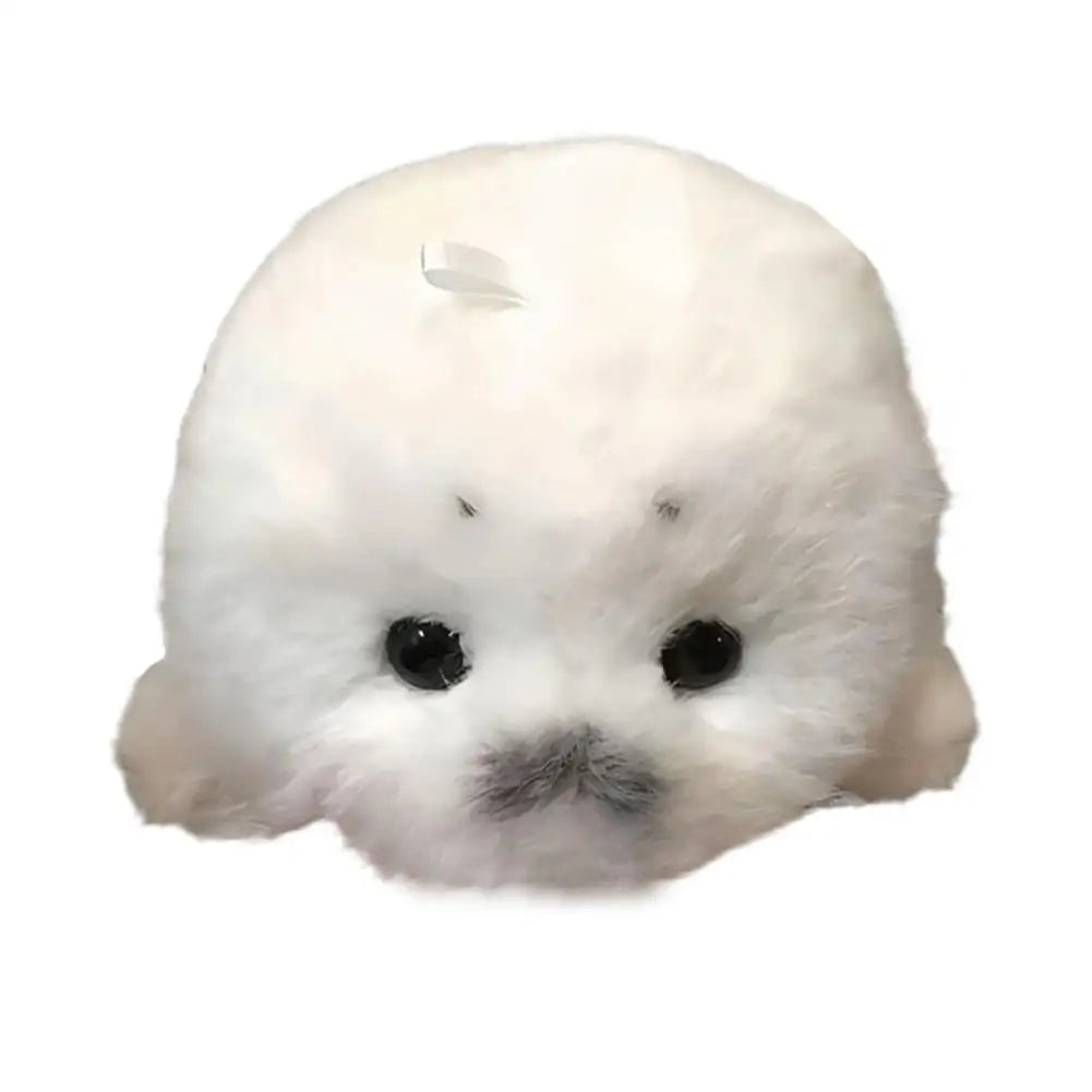 Cute Seal Plush Crochet Keychain Soft Animal Bag Charm