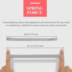 4-Pack Non-Slip Elastic Sports Headbands for Men & Women