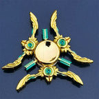 Anime Metal Fidget Spinner Zinc Alloy Silent Stress Relief Toy