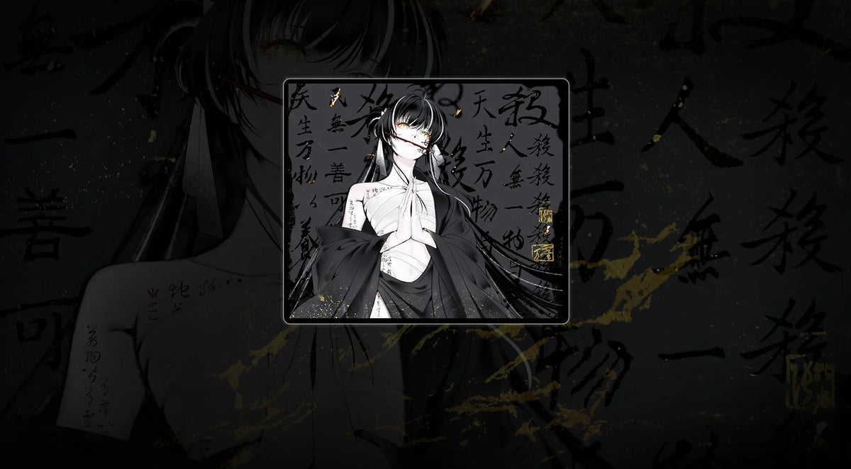 WLMOUSE Seven Killed Mousepad QISHA- 【 Limited Number】Pad Seven Kill Esports Mousepad Slimflex Xsoft More Controllable Wanling