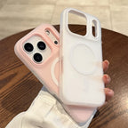 Luxury Candy Color 2 IN 1 Magnetic Case For iPhone 18 17 Air 16 15 14 13 12 11 Pro Max Plus For Magsafe Wireless Charge Cover