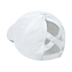 Women's Quick Dry Mesh Ponytail Baseball Cap for Outdoor Style