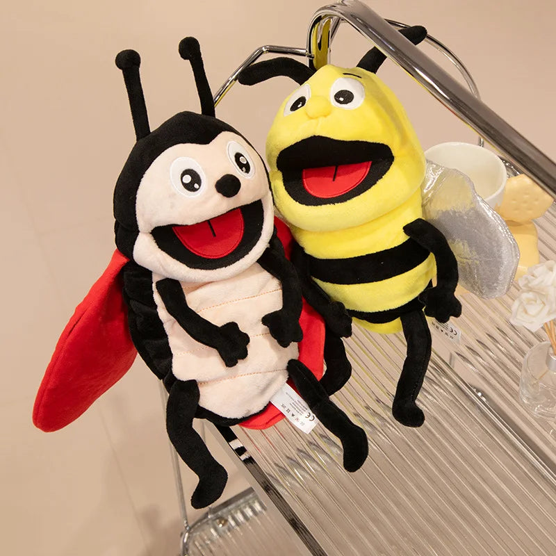 Insect Plush Hand Puppet Storytelling Toy for Kids