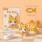 Mini Pet Animal Building Blocks – 18 Styles DIY Toy Set