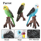 Realistic Bird Animal Figurine Collection