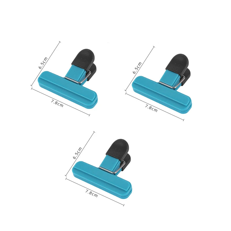 Portable Food Bag Sealing Clips – Reusable Kitchen Storage Seal Clamp for Snacks & Food Bags