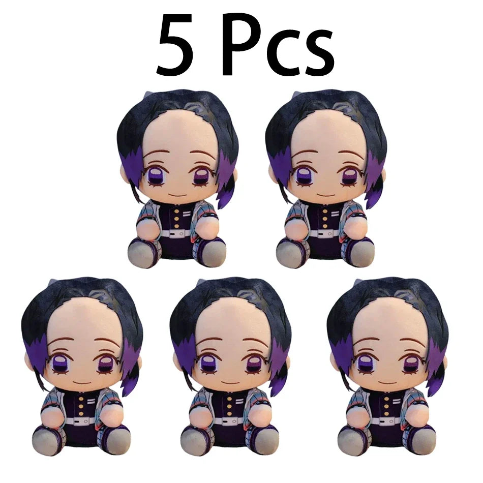 @20cm Hot Japan  Slayer Plush Dolls Lovely Anime Kimetsu No Yaiba Kamado Tanjirou Nezuko Zenitsu Kyoujurou Toys Kids Gifts