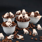 15PCS Halloween Horror Mini Plastic Hands - Fun Halloween Hand Decorations