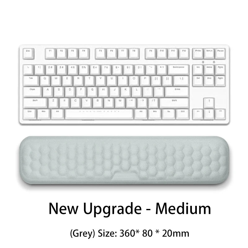 Keyboard Mouse Wrist Rest Pad Memory Foam Hand Rest Support Support Ergonomic Wrist Cushion Pad Memory Foam For Notebook Laptops