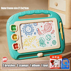 Cartoon Magnetic Drawing Board Montessori Writing Toy for Kids