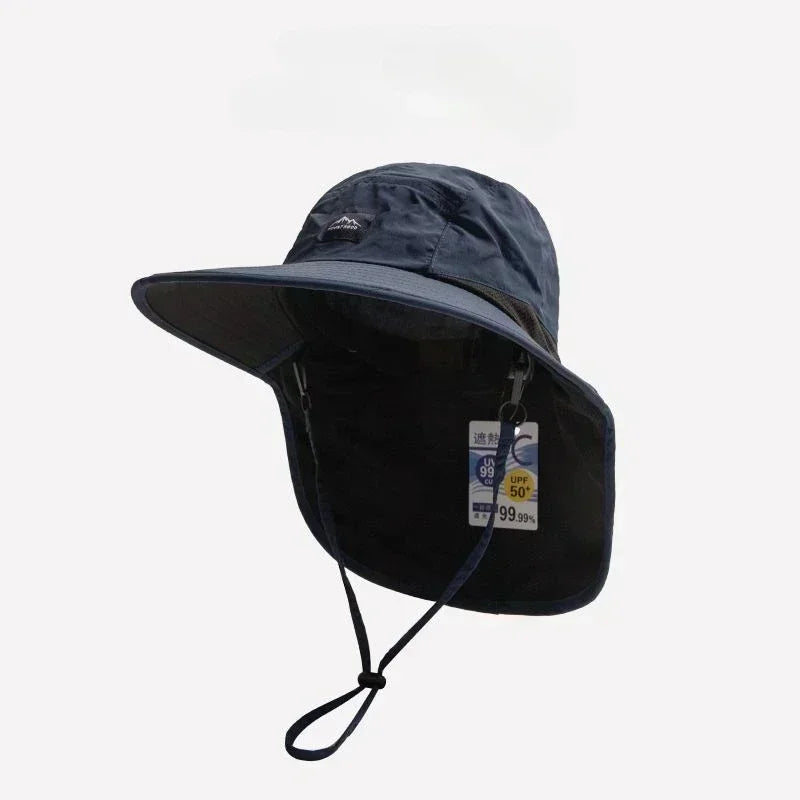 Waterproof Wide Brim Sun Hat for Hiking and Outdoor Adventures
