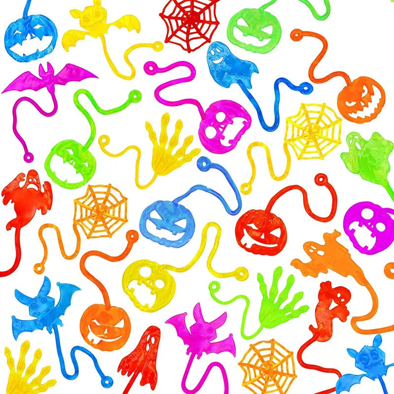 Stretching Sticky Spider Sticky s Party Favor for Kids TRP Material, Prizes for Classroom Halloween Party Decoration