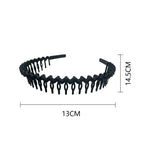 3PCS Wave Toothed Non-Slip Hairband Set for Women