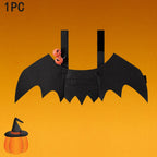 Small Dogs Harness Halloween Pet Bat Wings Dog Bat Costume Wings Halloween Accessory for Puppy Dog Cat Halloween Party Decor