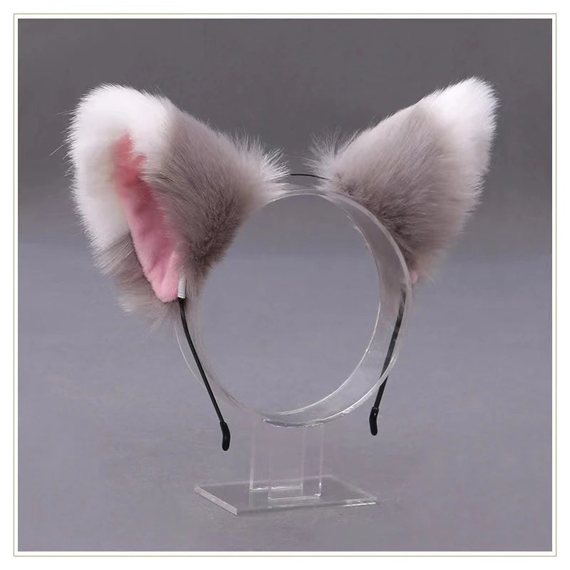 Lolita Cat & Fox Ear Cosplay Headband for Women & Girls