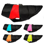 Pet Dog Jacket Warm Winter Clothes For Small Large Dogs Labrador Coat Windproof Waterproof Puppy Costume Vest With D-ring Pug