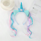 Unicorn Birthday Girl Headband for Kids