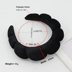 Velvet Sponge Spa Headband for Face Washing & Skincare