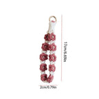Korean Style Boho Macrame Phone Wristlet Keychain Strap