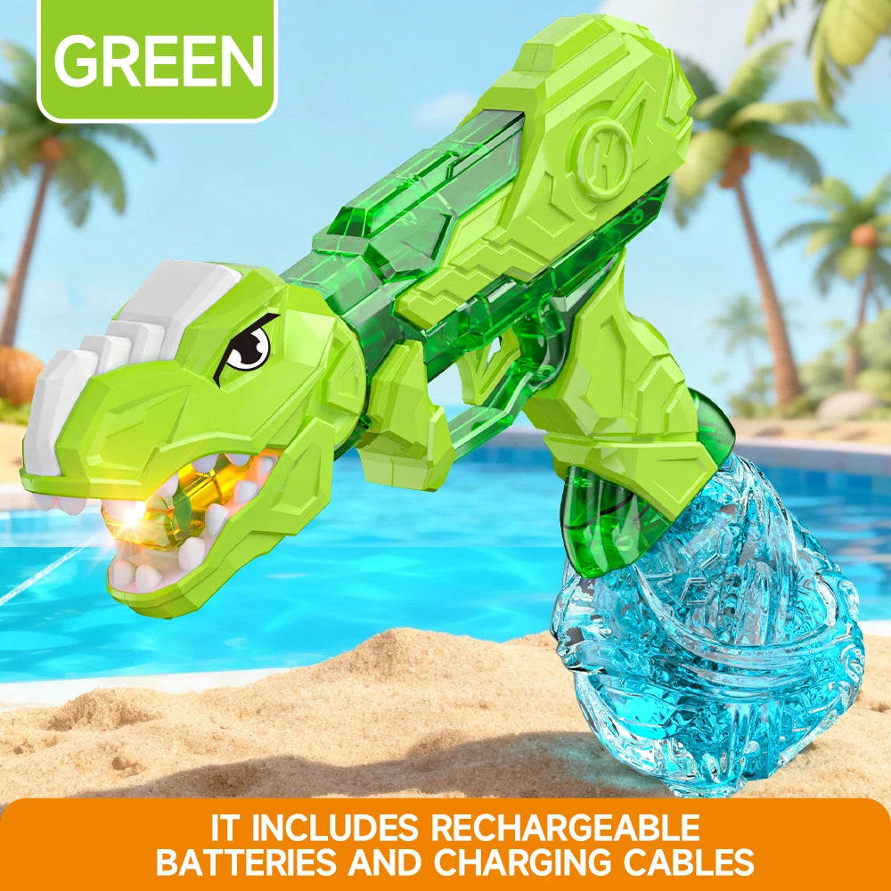 Electric Dinosaur Water Blaster with LED Lights