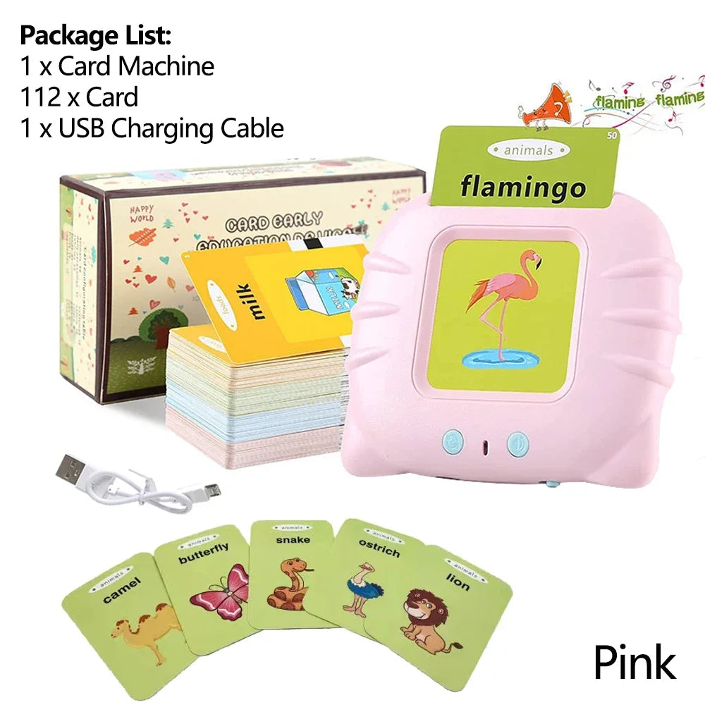 Talking Flash Cards Early Learning Educational Toy for Kids