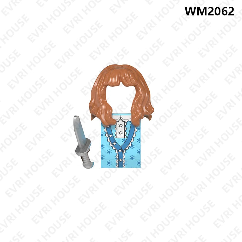 Horror Movie Mini Building Block Dolls Action Figures Bricks Assembly Assembly Toys for Children