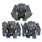Medieval Orc Warrior Building Block Figure Fantasy Toy Set